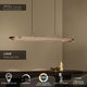 Liane 2-light pendant light CCT dimmable 150cm rust brown (5)