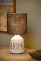 Table lamp Cosby 1-light with fabric shade and ceramic base (3)