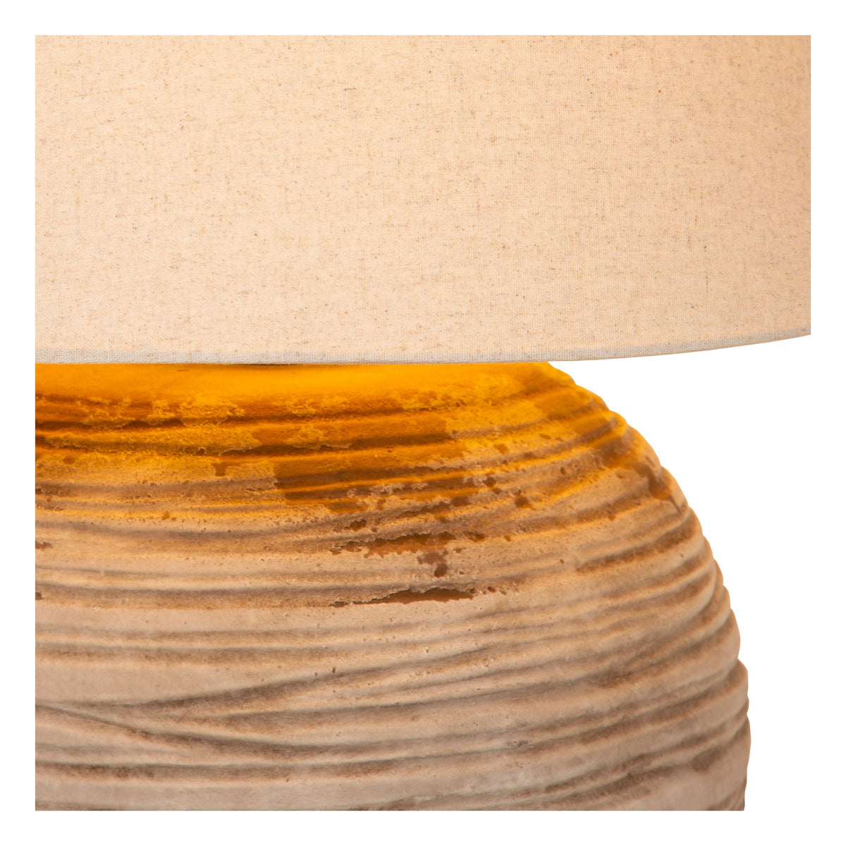 Lampe de table Denise avec abat-jour en tissu et pied en céramique (3)