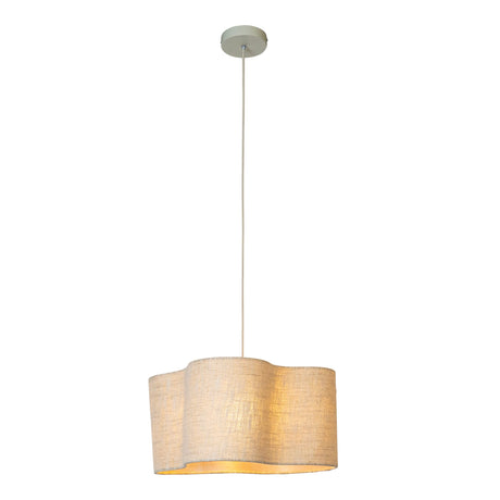 Pendelleuchte Chantal mit Stoffschirm 50cm (2)