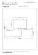 Pendelleuchte Chantal 4-flammig Textil Beige (6)