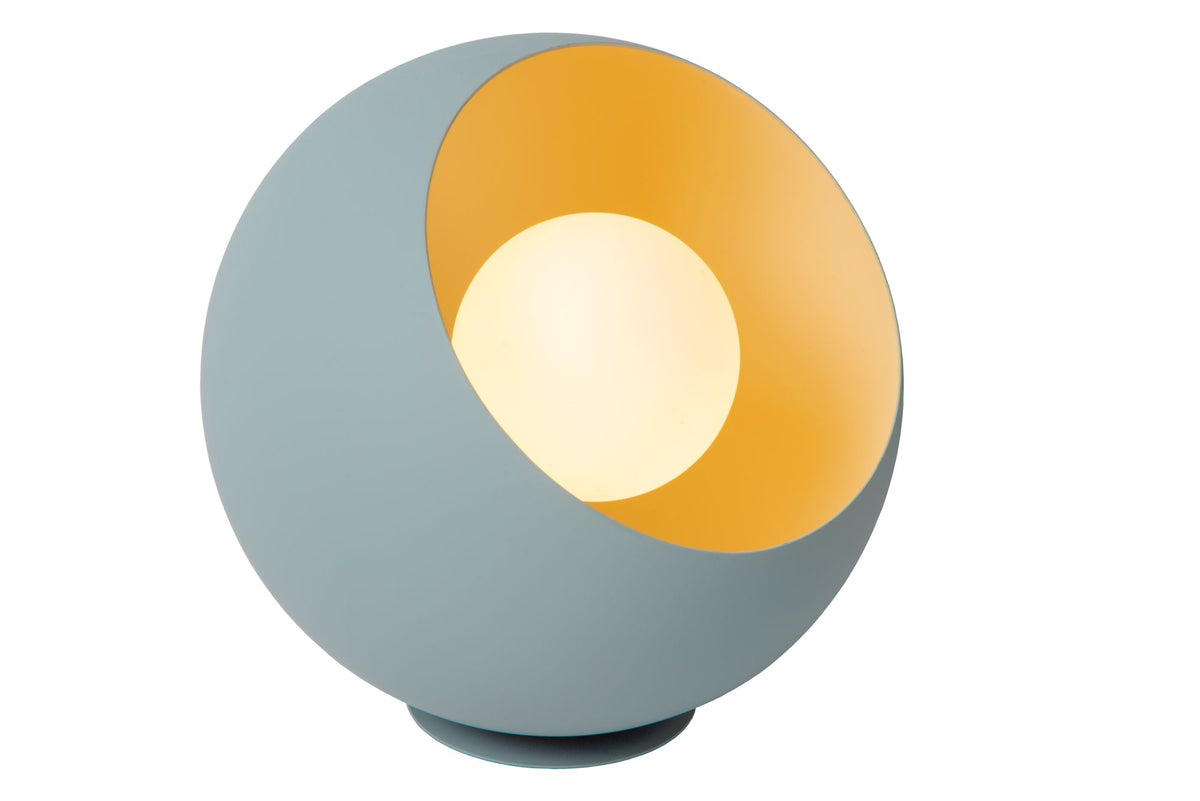 Doredos table lamp, 1-light, round Ø 20cm with indirect lighting (2)