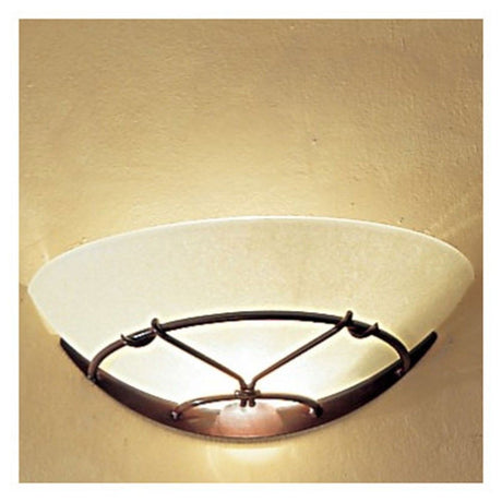 Fenice lampa ścienna rdzawa-antyczna 9 cm z eleganckim montażem sufitowym i stylowym designem.