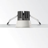 LED Einbaustrahler Game Round Weiß, Silber
