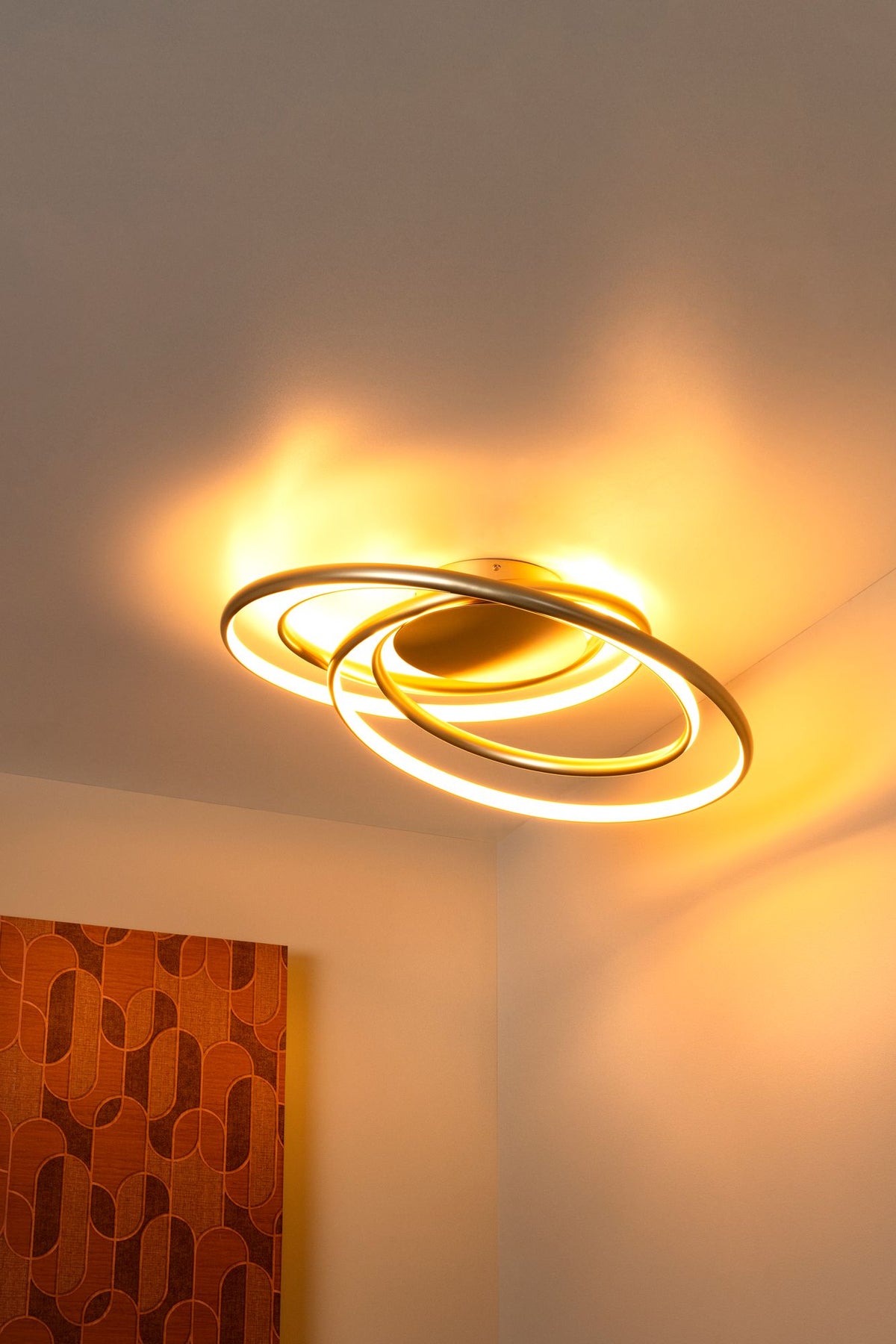 LED-Deckenleuchte Sardana dimmbar Messing (3)