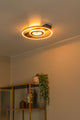 LED-Deckenleuchte Marcia dimmbar Schwarz (1)