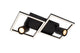 Arianne ceiling light 2-light swivel CCT 3300-4000K Black (2)
