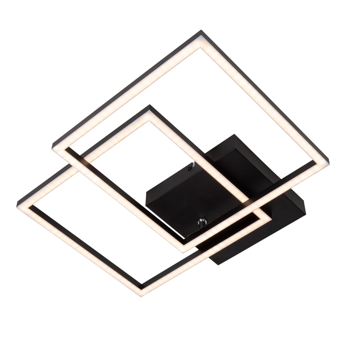 LED-Deckenleuchte Arianne CCT quadratisch 41x41cm Schwarz (4)