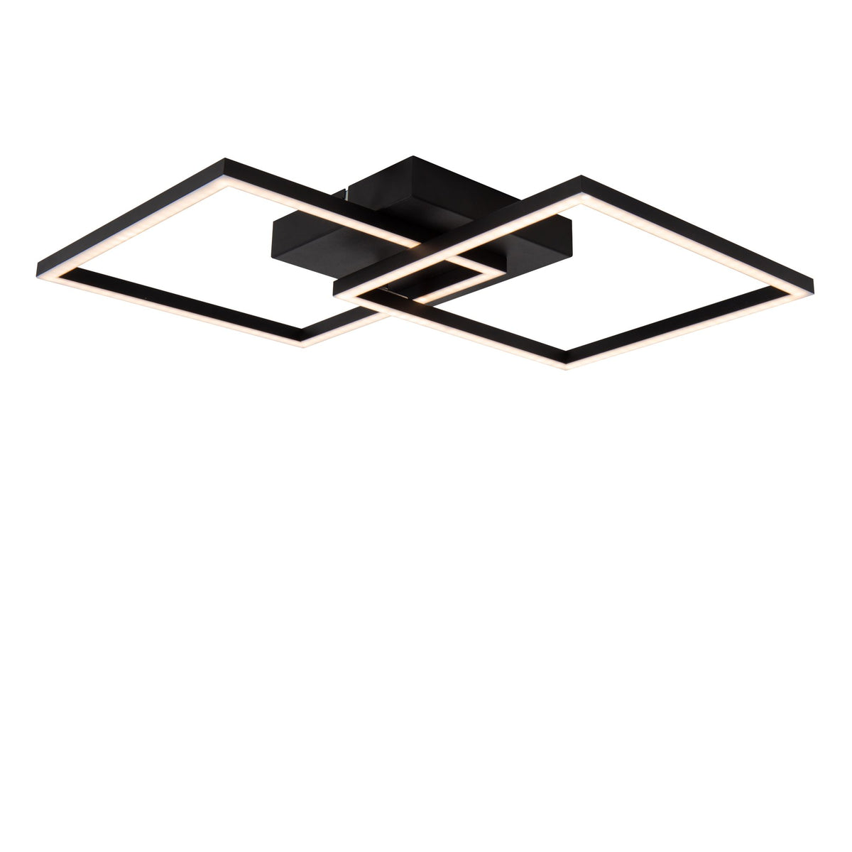 LED-Deckenleuchte Arianne CCT quadratisch 41x41cm Schwarz (5)