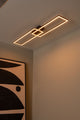LED-Deckenleuchte Arianne rechteckig CCT 92,5cm Schwarz (1)