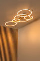 LED-Deckenleuchte Nicola CCT schwenkbar Taupe 132cm (1)