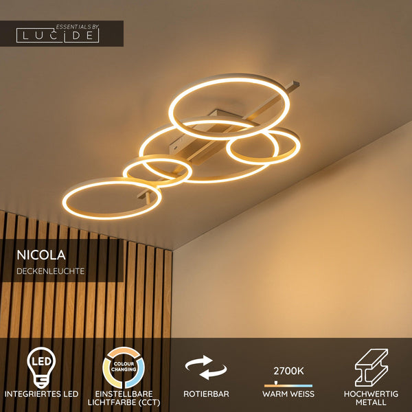 LED-Plafón Nicola CCT orientable topo 132 cm (4)