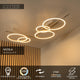 LED-Lampa sufitowa Nicola CCT 90x170cm taupe (5)