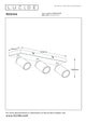 Regina 3-light swivel ceiling spotlight Taupe (4)