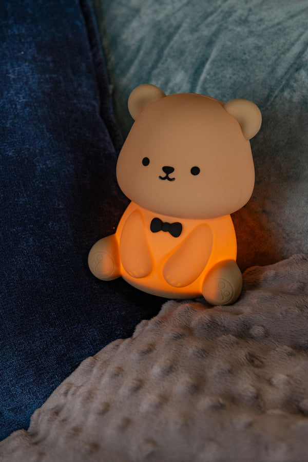 LED-Nachtlampe Pincha Bear dimmbar mit Akku und RGB-Farbwechsel (1)