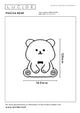 LED-Nachtlampe Pincha Bear dimmbar mit Akku und RGB-Farbwechsel (7)