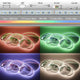 5m LED Strip 19, 2 W/M RGB + Warm White 24V IP63