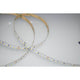 5m LED-Strip 20 W/m CRI 82 Neutralweiß IP20 auf einem weißen Hintergrund, detailreiche Darstellung des SMD 2835 LED-Strips.