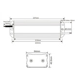 60W Installazione Alimentazione Dimmbar 24V IP65