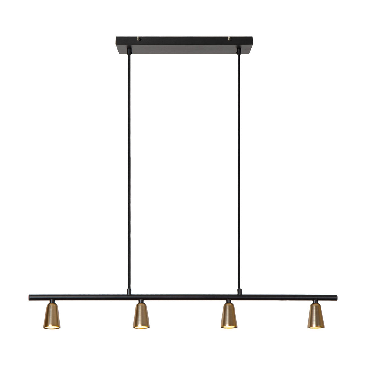 Suspension Tiana à 4 lampes, réglable en hauteur (1)