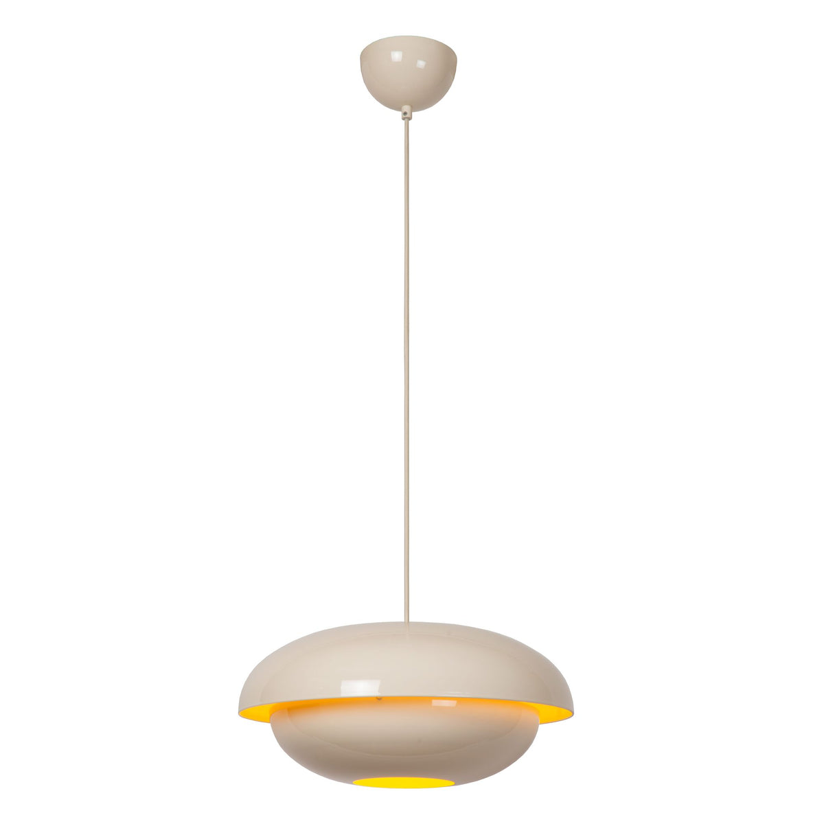 Younes pendant light round Ø 40cm textile shade height-adjustable (1)