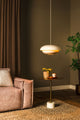 Younes pendant light round Ø 40cm textile shade height-adjustable (4)