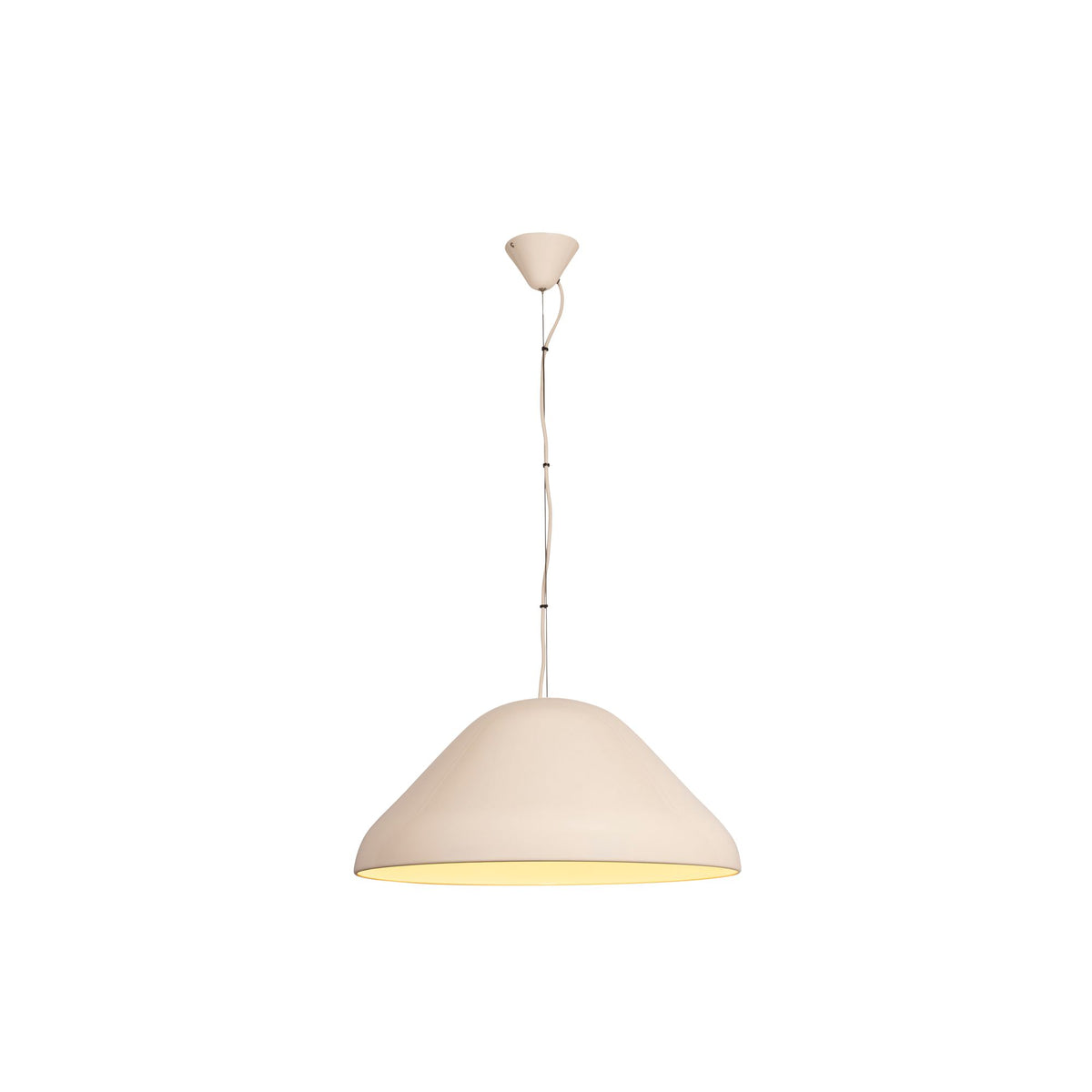 Taklampa Andres Retro med rund metallskärm, höjdjusterbar (1)