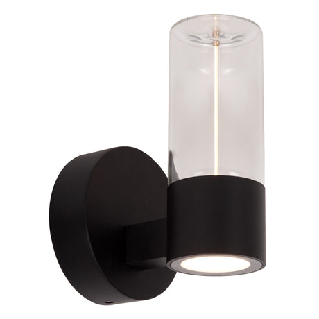 LED-Außenwandleuchte Filani IP54 mit Glasschirm Breite 12,3cm (2)