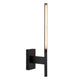 LED-Wandleuchte Finan mit USB-Ladeanschluss Schwarz 48cm (3)
