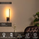 LED-Wandleuchte Finan mit USB-Ladeanschluss Schwarz 48cm (5)