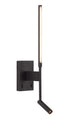 LED-Aplique Finan con puerto de carga USB orientable Negro (2)