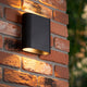 LED-Candeeiro de parede de exterior Atila 2 luzes regulável IP65 17cm de altura (1)