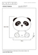 LED-Nachtlampe Dodo Panda Touchdimmer dimmbar Kinderzimmer (5)