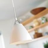 Läs 20 Pendant Lamp Opal White, Clear