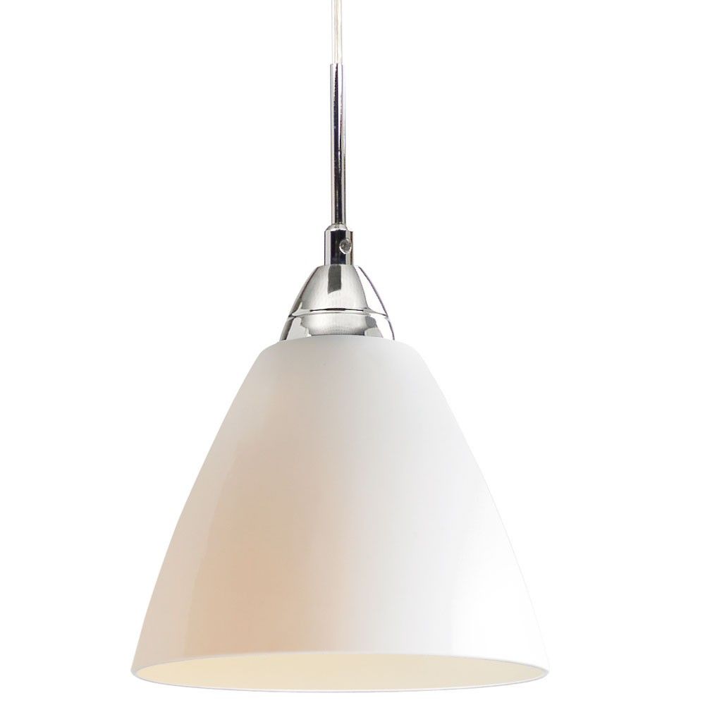 Läs 20 Pendant Lamp Opal White, Clear