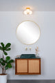 Deckenleuchte Trudy 3-flammig Glas IP44 (3)