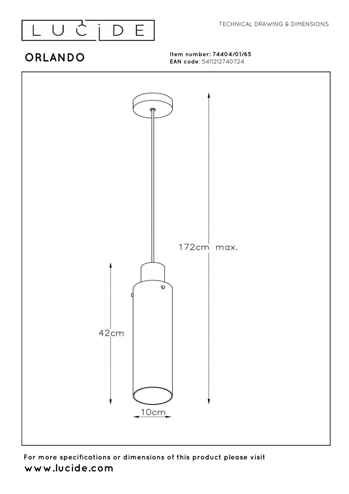 Hanglamp Orlando glas rookgrijs in hoogte verstelbaar dimbaar 172cm (6)