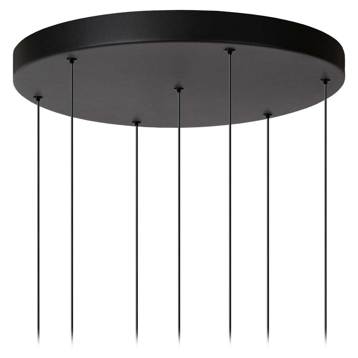 LED-Candeeiro suspenso Tamino 7-luzes regulável Branco quente 52cm (6)