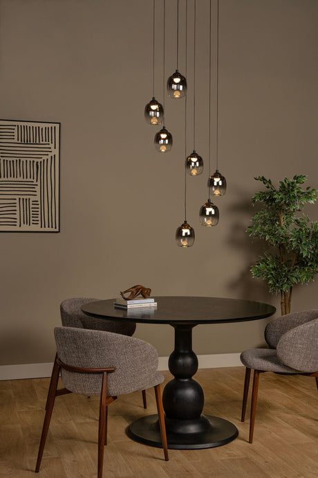 LED-Pendelleuchte Tamino 7-flammig dimmbar Warmweiß 52cm (1)