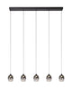 LED-Tamino pendant light 5-light dimmable height-adjustable 127cm (2)