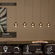 LED-Tamino pendant light 5-light dimmable height-adjustable 127cm (5)