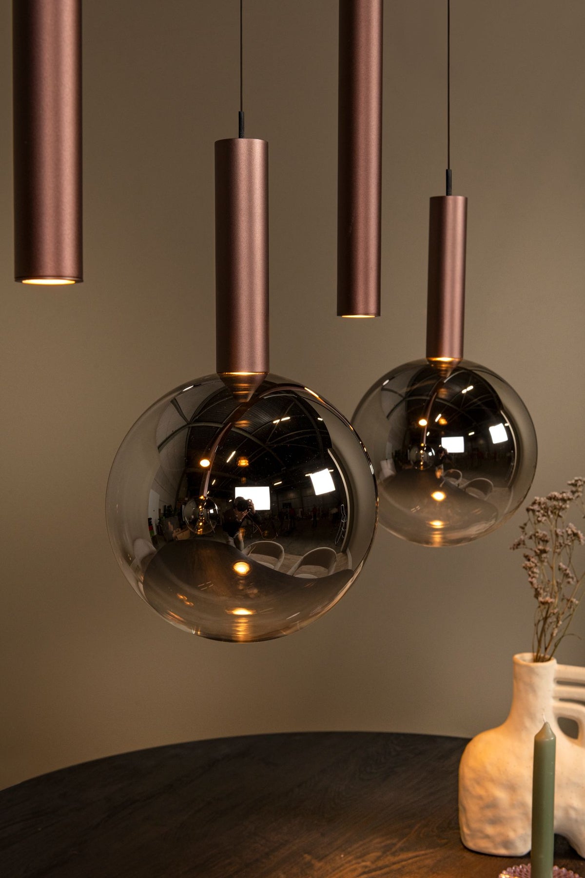 LED-Jasmine pendant light 7-light dimmable CCT height-adjustable (3)