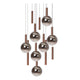 LED-Jasmine pendant light 12-light dimmable CCT glass copper 75cm (3)