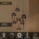 LED-Jasmine pendant light 12-light dimmable CCT glass copper 75cm (5)