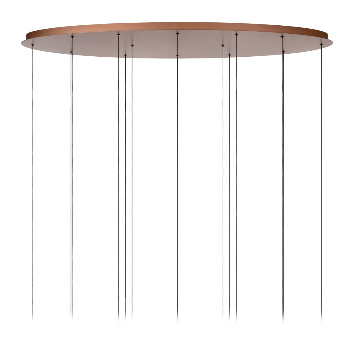 LED-Pendelleuchte Jasmine 14-flammig dimmbar CCT Kupfer (4)