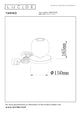 LED-Tischleuchte Tamino Glasschirm Schwarz 15cm (5)