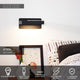 LED-Bettleuchte Atkin mit USB-Ladeanschluss 350lm Warmweiß (6)