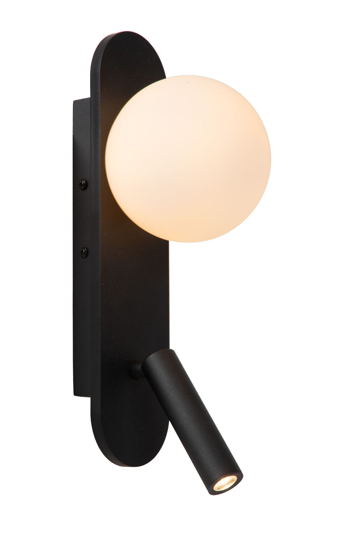 LED-Bettleuchte Kelly drehbar mit Glasschirm und USB-Anschluss (2)