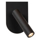 LED-Bettleuchte Kelly drehbar mit Glasschirm und USB-Anschluss (4)