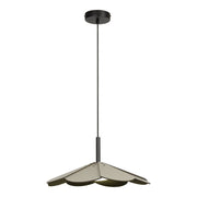 LED-Pendelleuchte Blomster dimmbar mit Holzschirm (1)